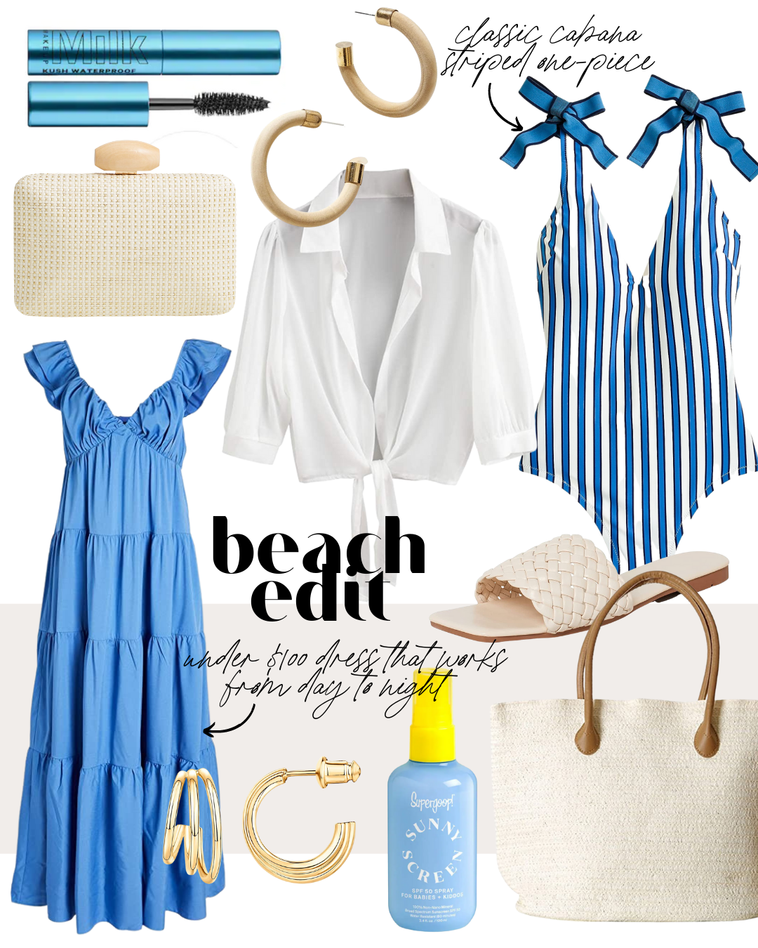 Style Your Summer Beach Trip with These Neutral and Sophisticated ...